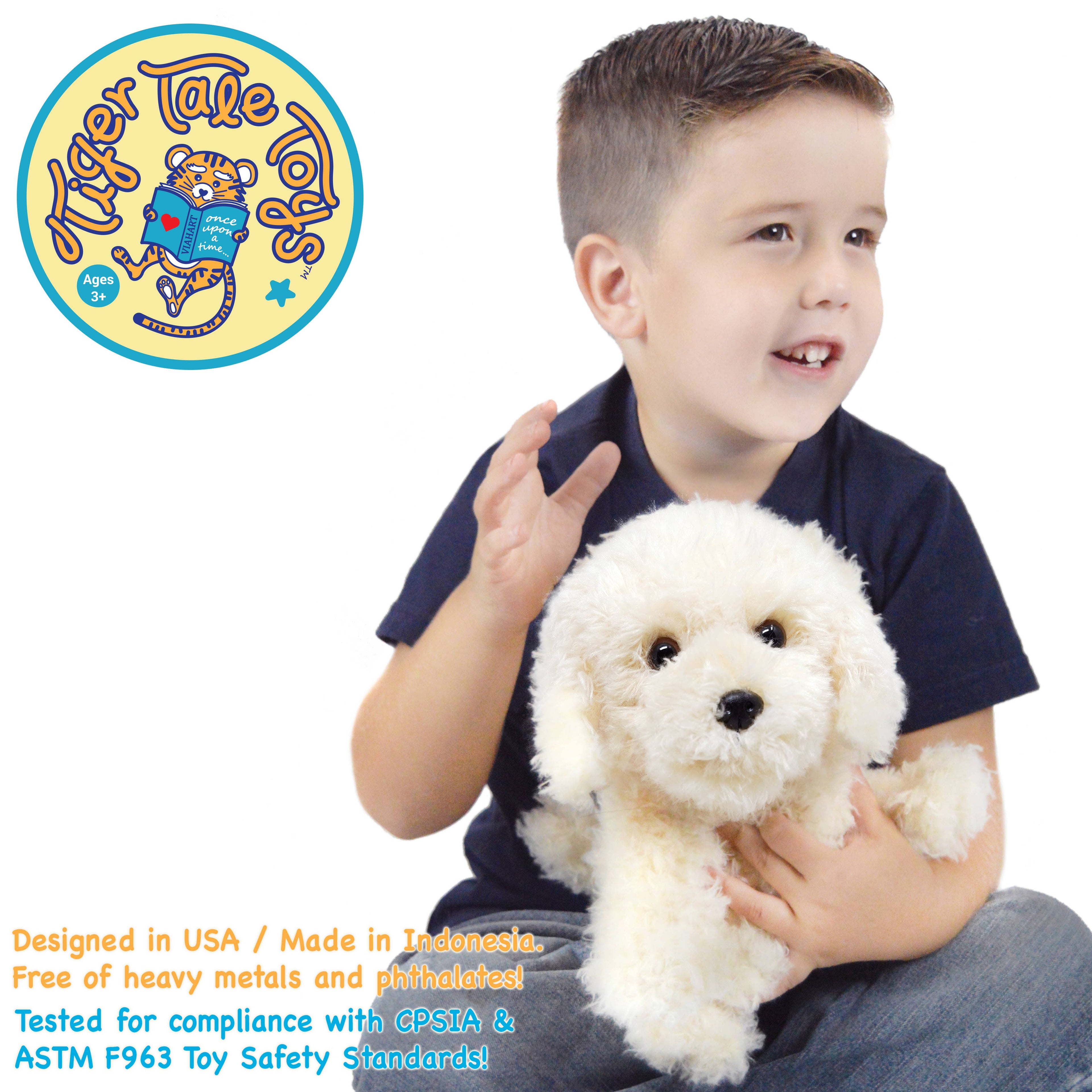 VIAHART Toy Co. - Luka The Labradoodle | 12 Inch Stuffed Animal Plush