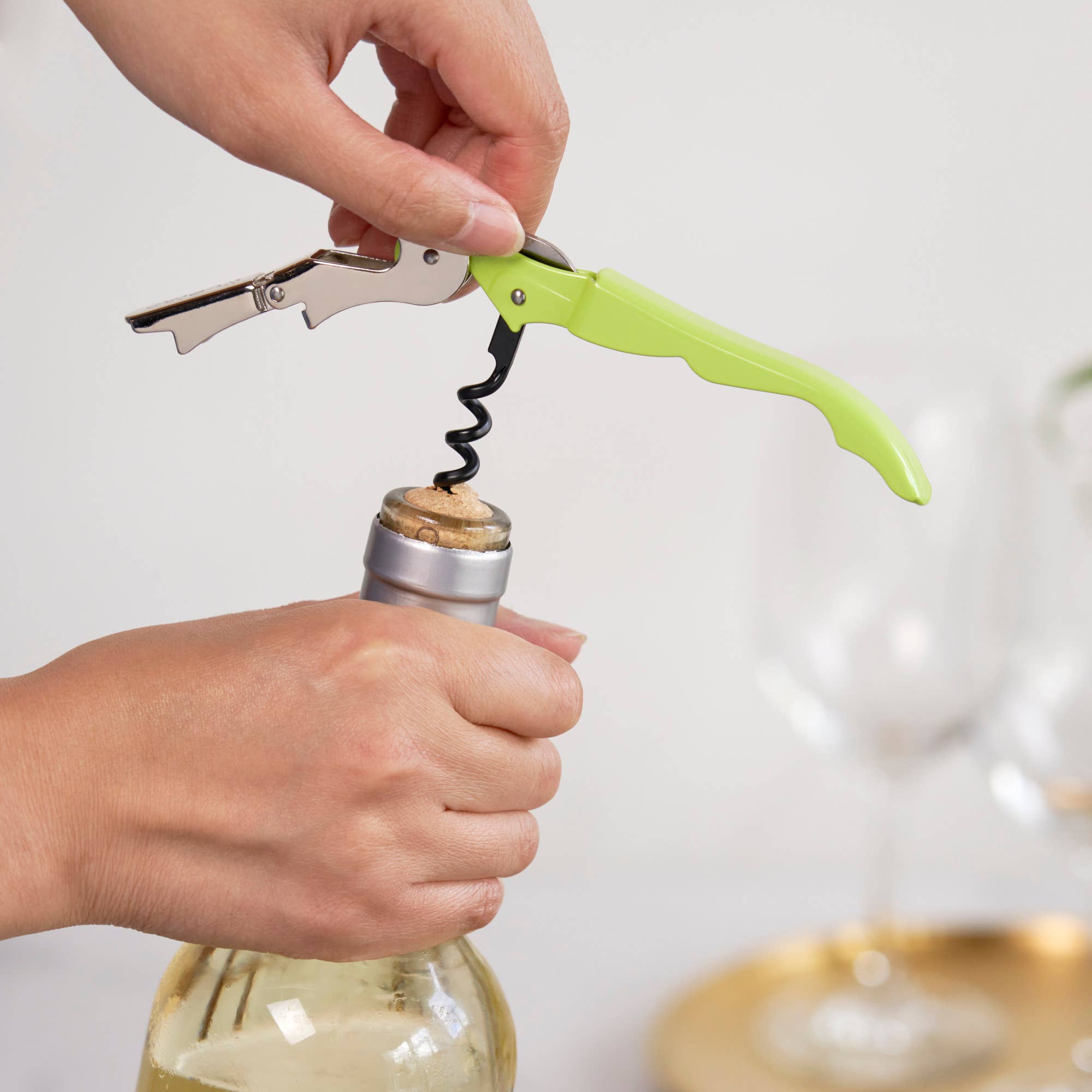 TRUE - Truetap Double-Hinged Corkscrew - ASST COLORS