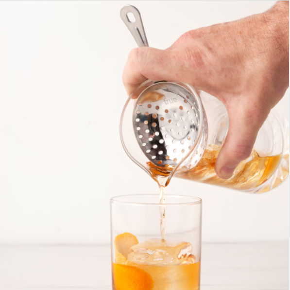 TRUE - Derby Stainless Steel Julep Strainer