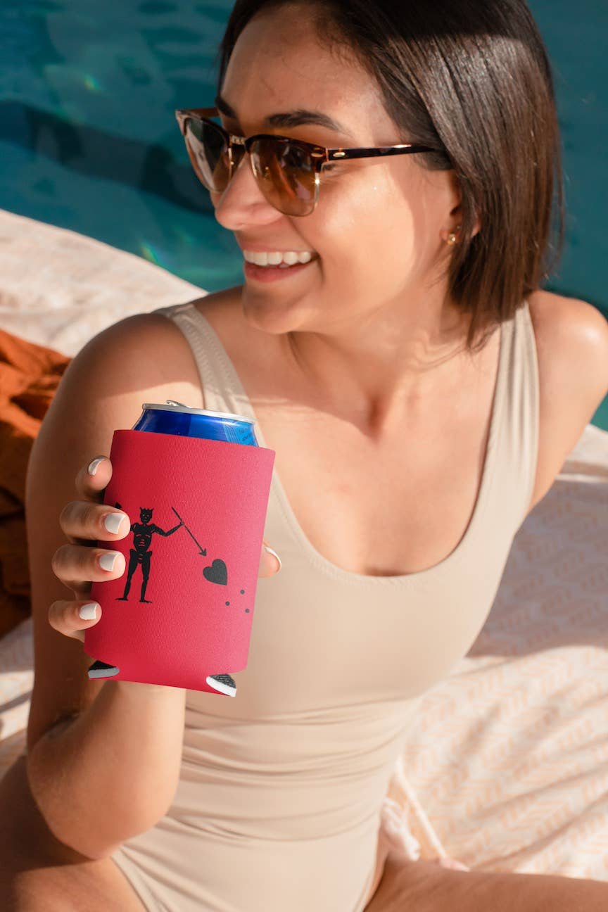 House of Swank Clothing - Blackbeard Flag Can Cooler