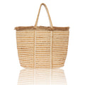 Classic Pure Jute Beach Picnic Unisex Tote Beach Bag