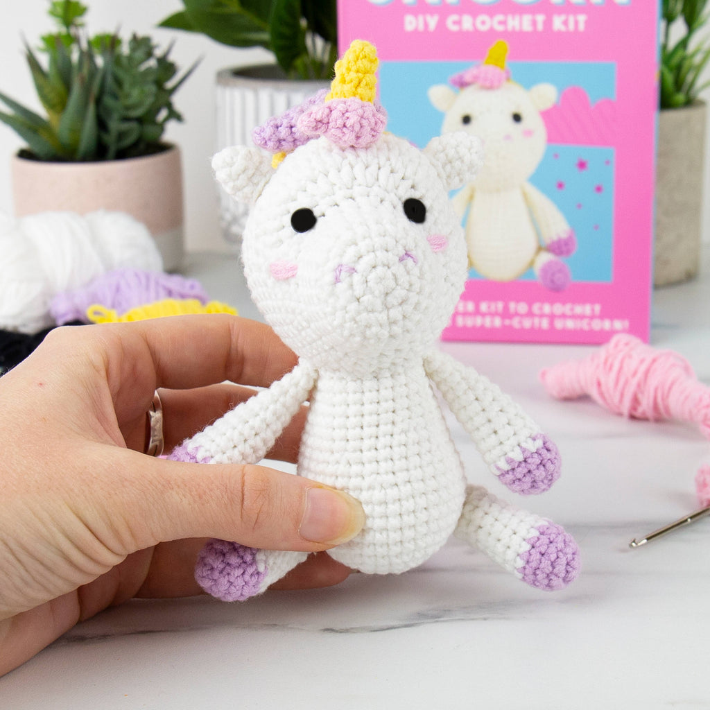 Gift Republic - Cute Unicorn DIY Kawaii Crochet Kit