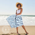 rockflowerpaper - CORAL GARDEN Reversible Beach Towel