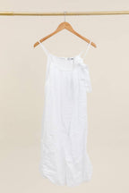 la maison des fibres naturelles - Linen strap dress 72313 100% linen lining 100% cotton