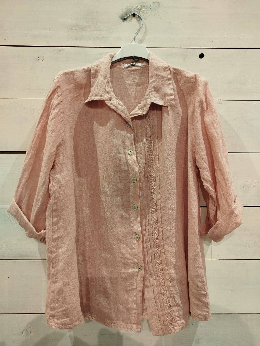 Linos y Textiles - REF:17843 100% Linen Shirt