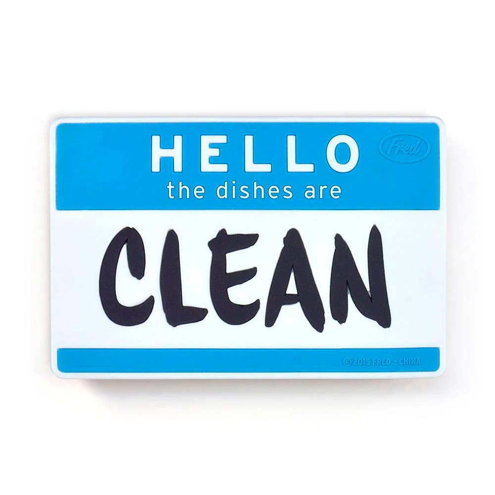 Fred & Friends - Flipside - Dishwasher Sign - HELLO