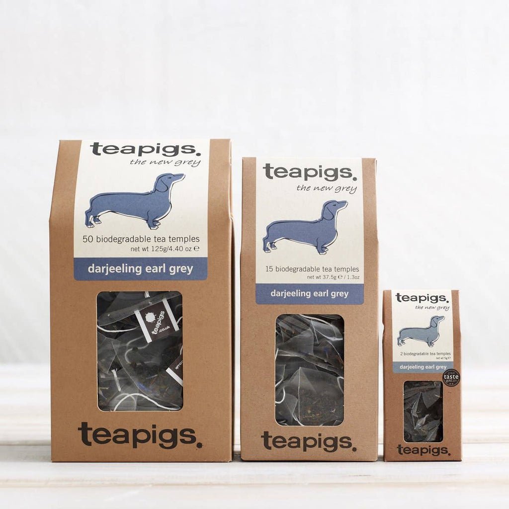 teapigs - Darjeeling Earl Grey Tea - 15 temples