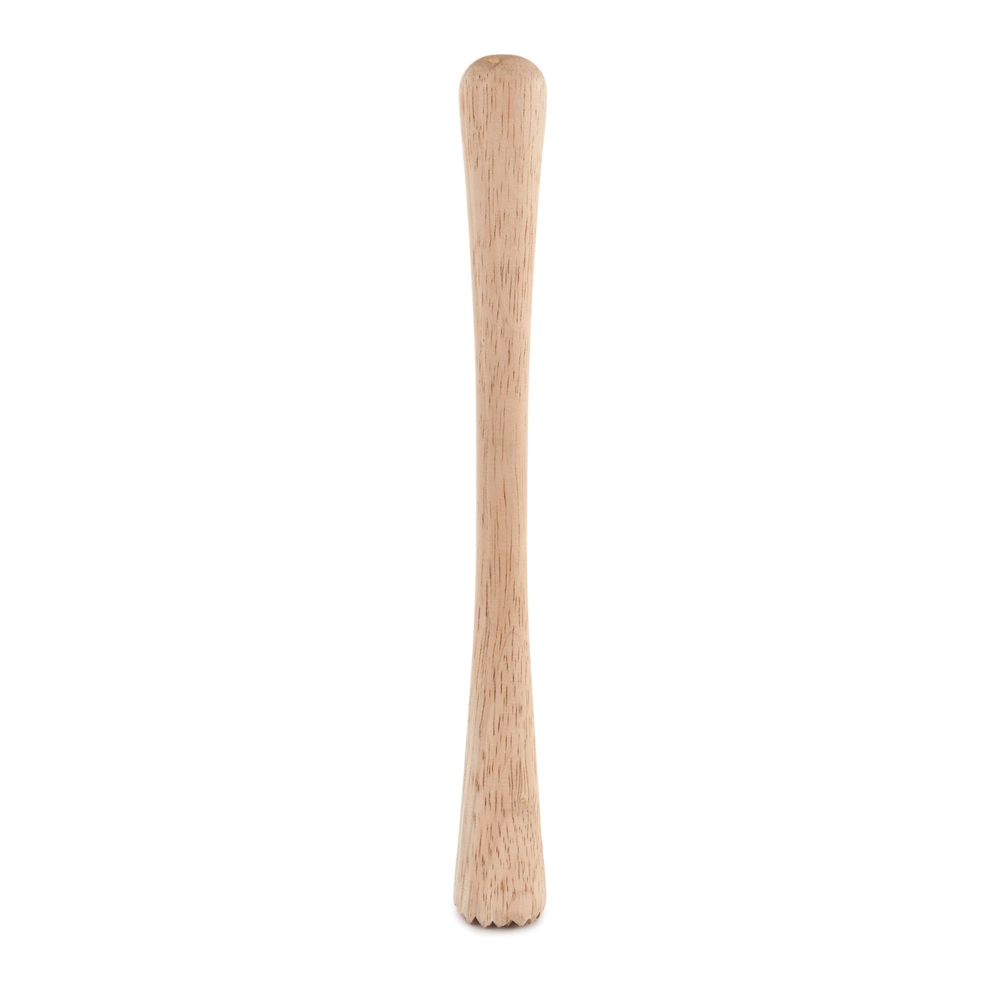 TRUE - Smash Natural Wood Muddler with Serrated Base
