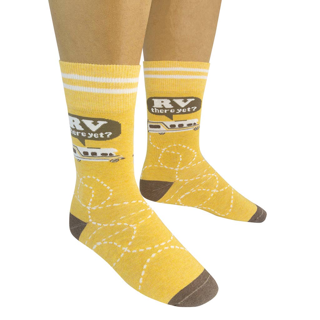 Nice Enough Merch Co - Rv There Yet? Socks