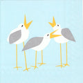 Boston International - Paper Cocktail Napkin 20 Ct Seagulls