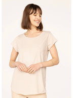 LINEN & COTTON HOUSE - COTTON T-SHIRT ROUND NECK, BASIC 8117