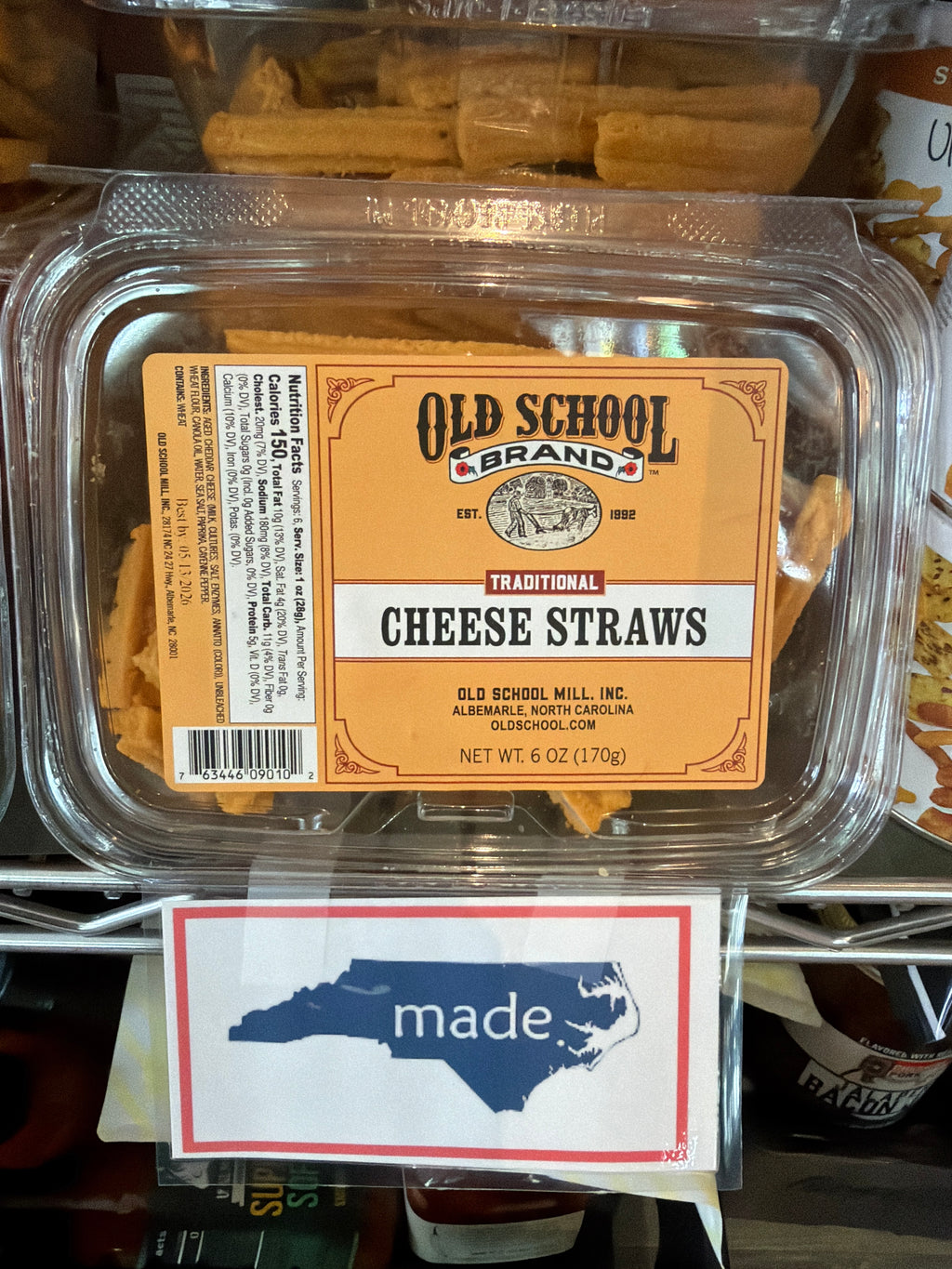 Old School Brand - Traditional Cheese Straws - beaudega