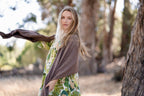 Dolma - Cashmere Scarf/ Wrap Mocha