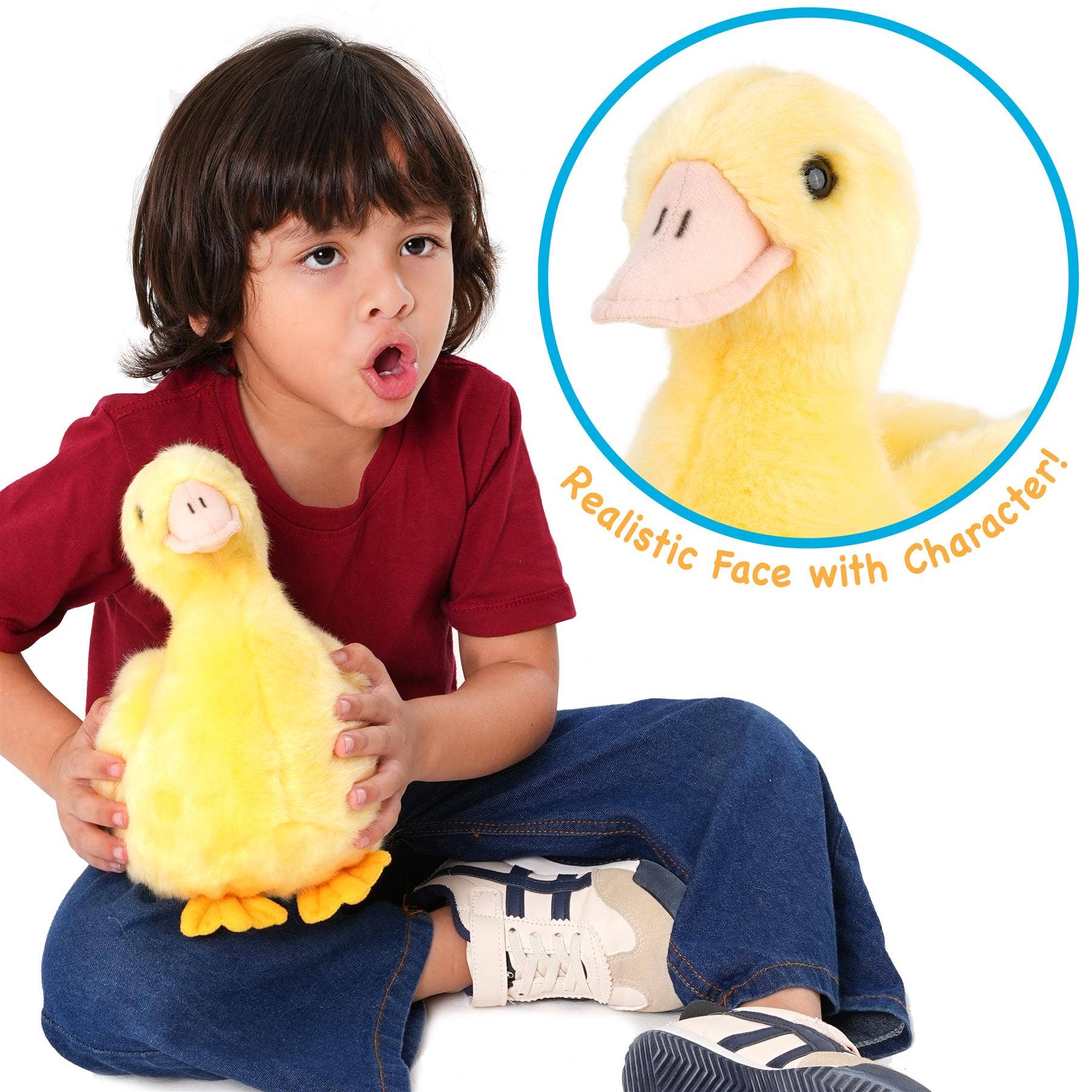 VIAHART Toy Co. - Dani the Duckling | 11 Inch Stuffed Animal Plush