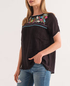 Raj Trading & Imports (USA) Inc. - Juna Embroidered Top 1295