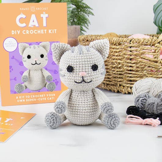 Gift Republic - DIY Cat Crochet Kit