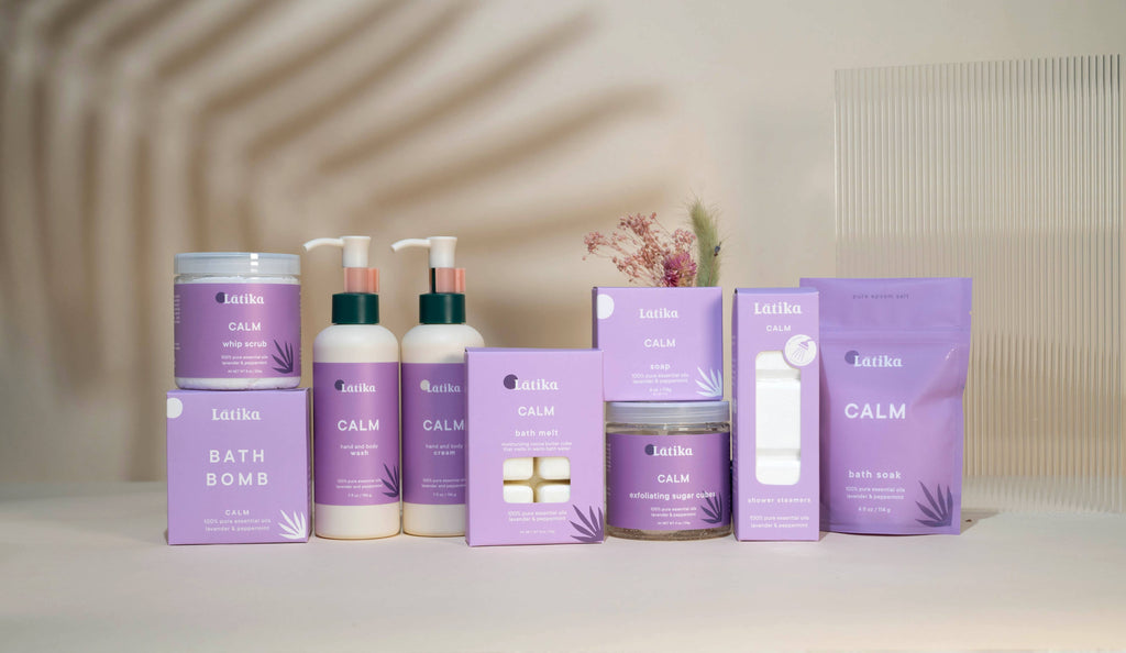 Latika Beauty - Bath & Body Melt -Calm - Solid lotion, Massage bar 🎄Gift 🌸