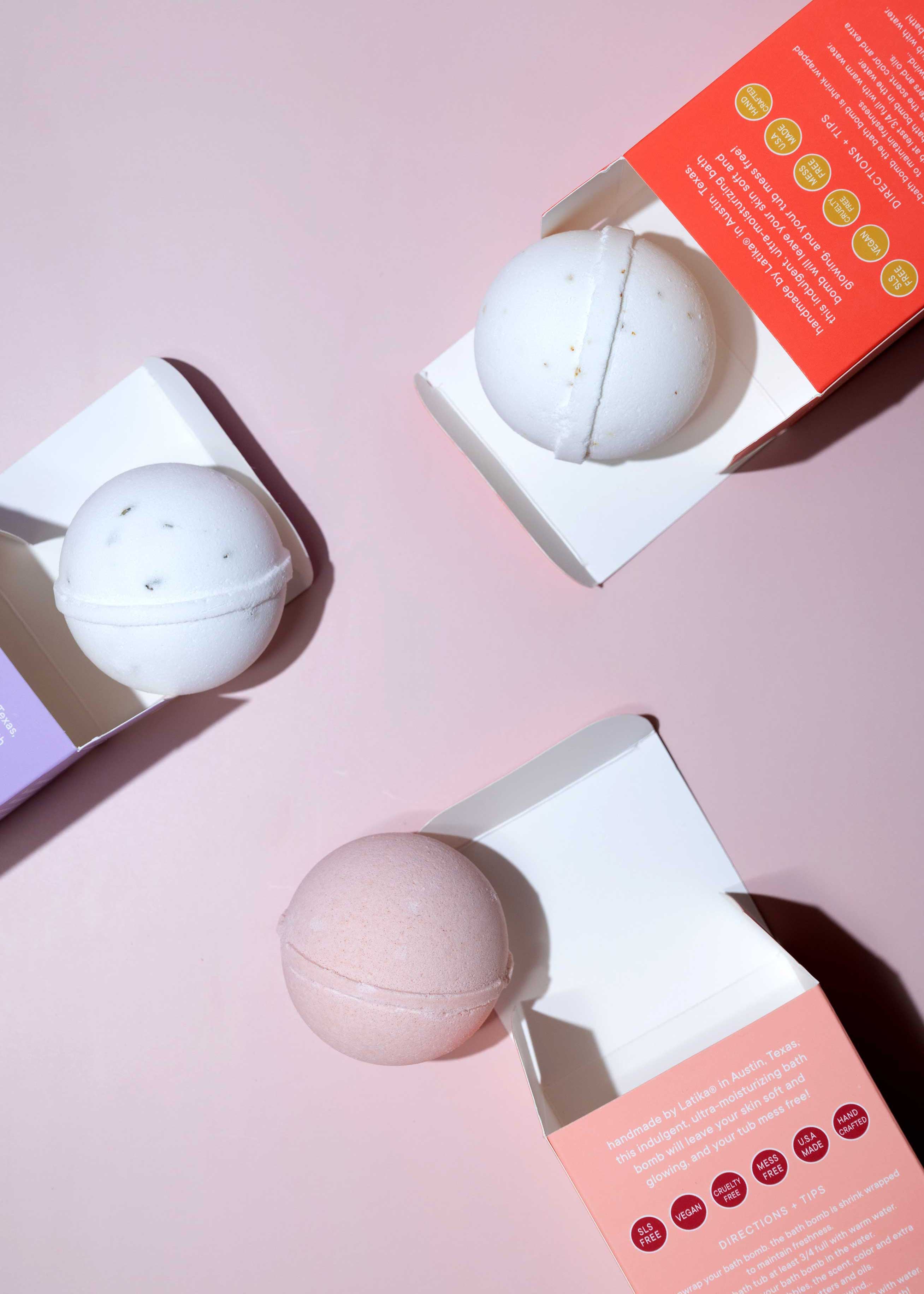Latika Beauty - Calm Bath Bomb – Pure Essential Oils 🟣 