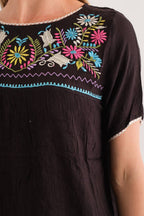 Raj Trading & Imports (USA) Inc. - Juna Embroidered Top 1295