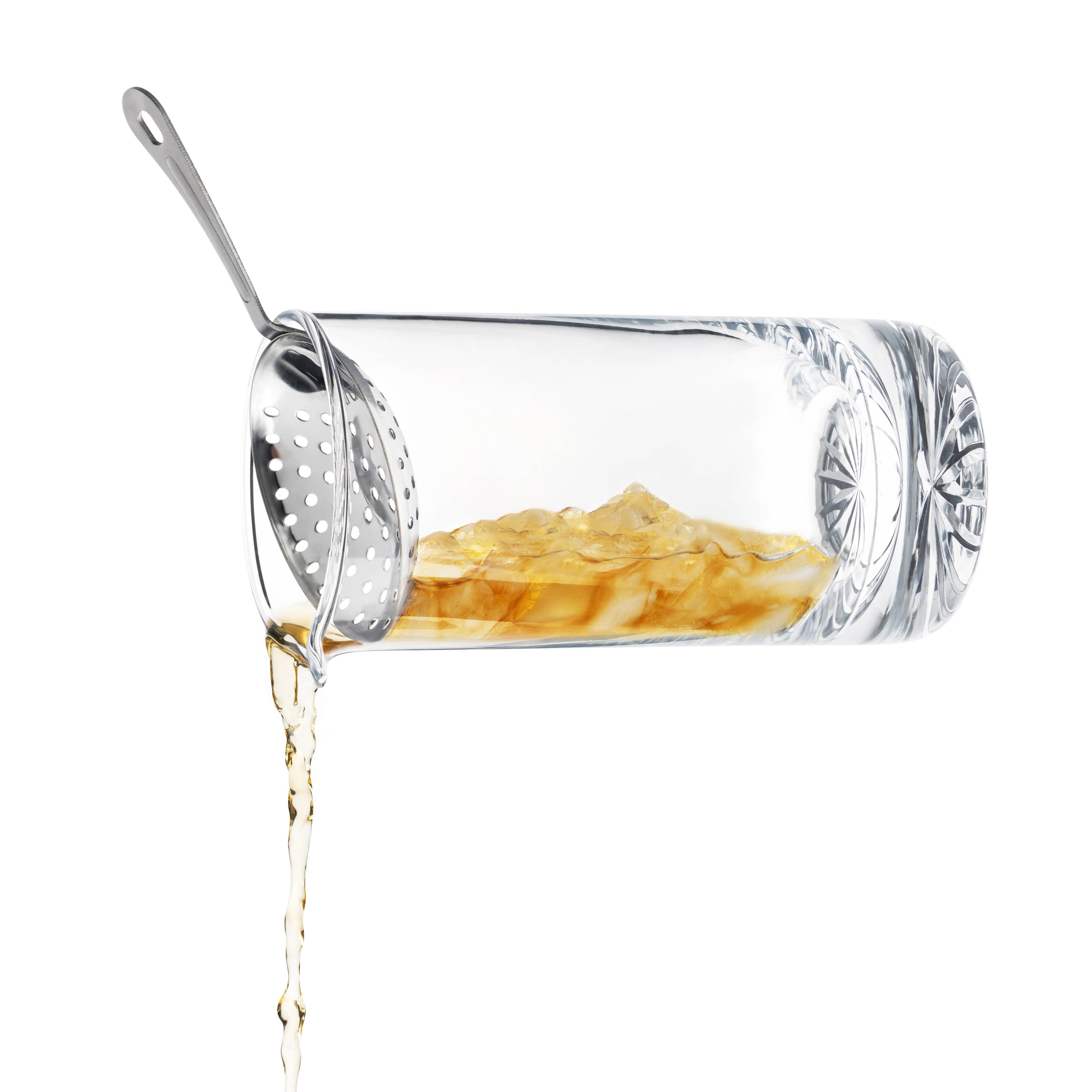 TRUE - Derby Stainless Steel Julep Strainer