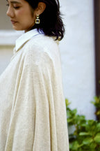 Dolma - Cashmere Poncho Oatmeal 