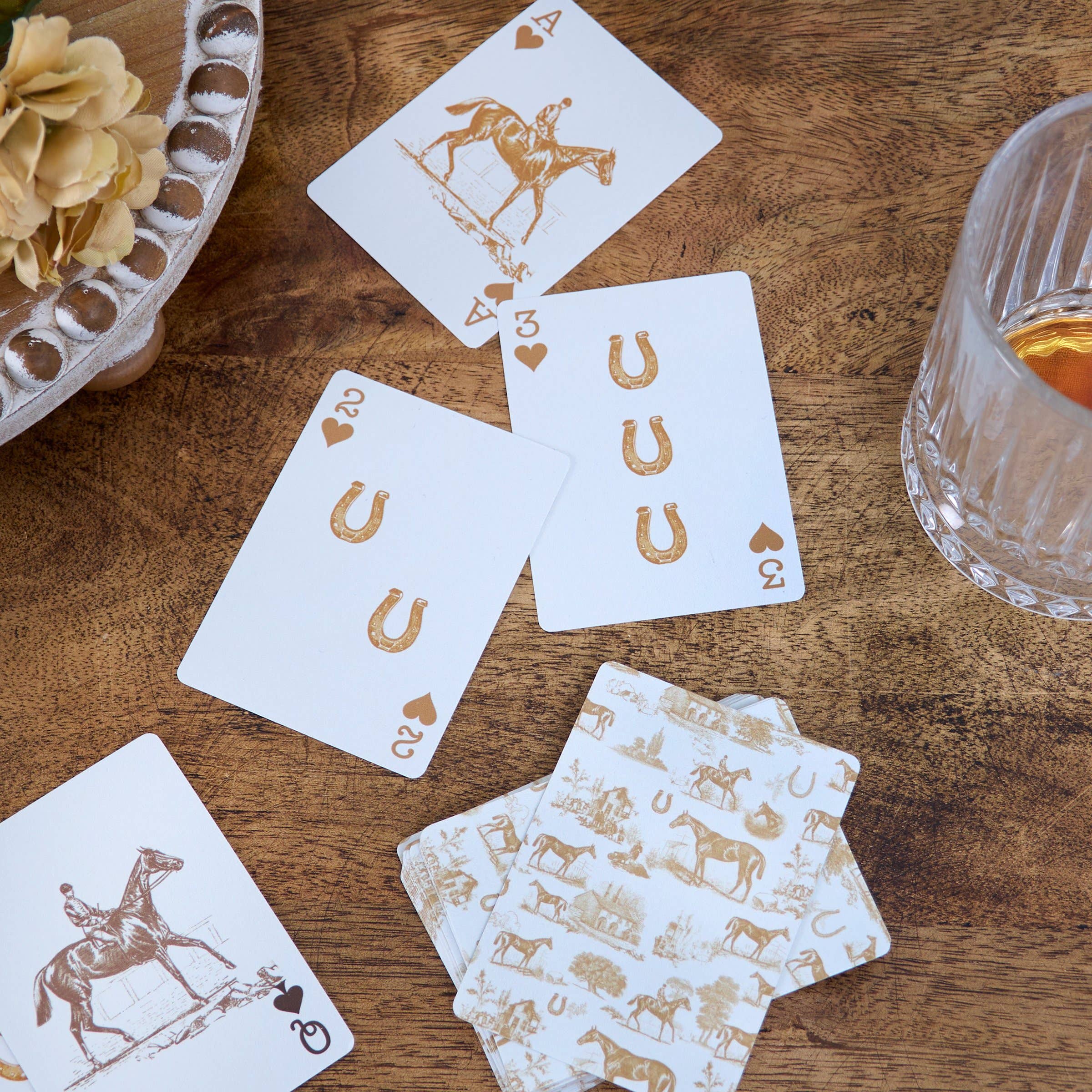 Primitives by Kathy - Equestrian Playing Cards