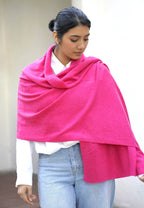 Dolma - Cashmere Scarf/Wrap Magenta