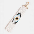Collections by Fame Accessories - Intricate Beaded Evil Eye Keychain