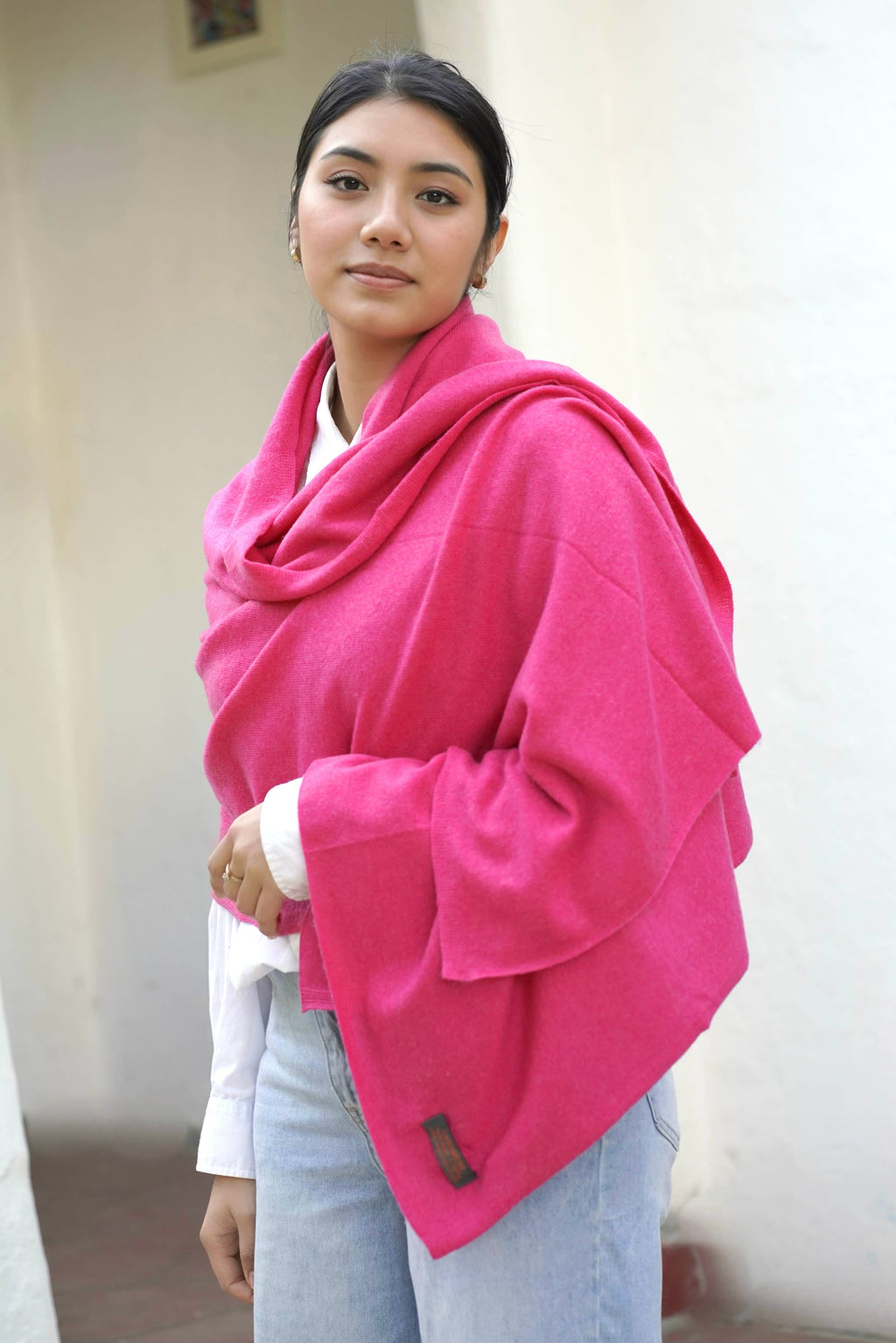 Dolma - Cashmere Scarf/Wrap Magenta
