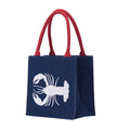 rockflowerpaper - LOBSTER NAVY Itsy Bitsy Reusable Gift Bag Tote