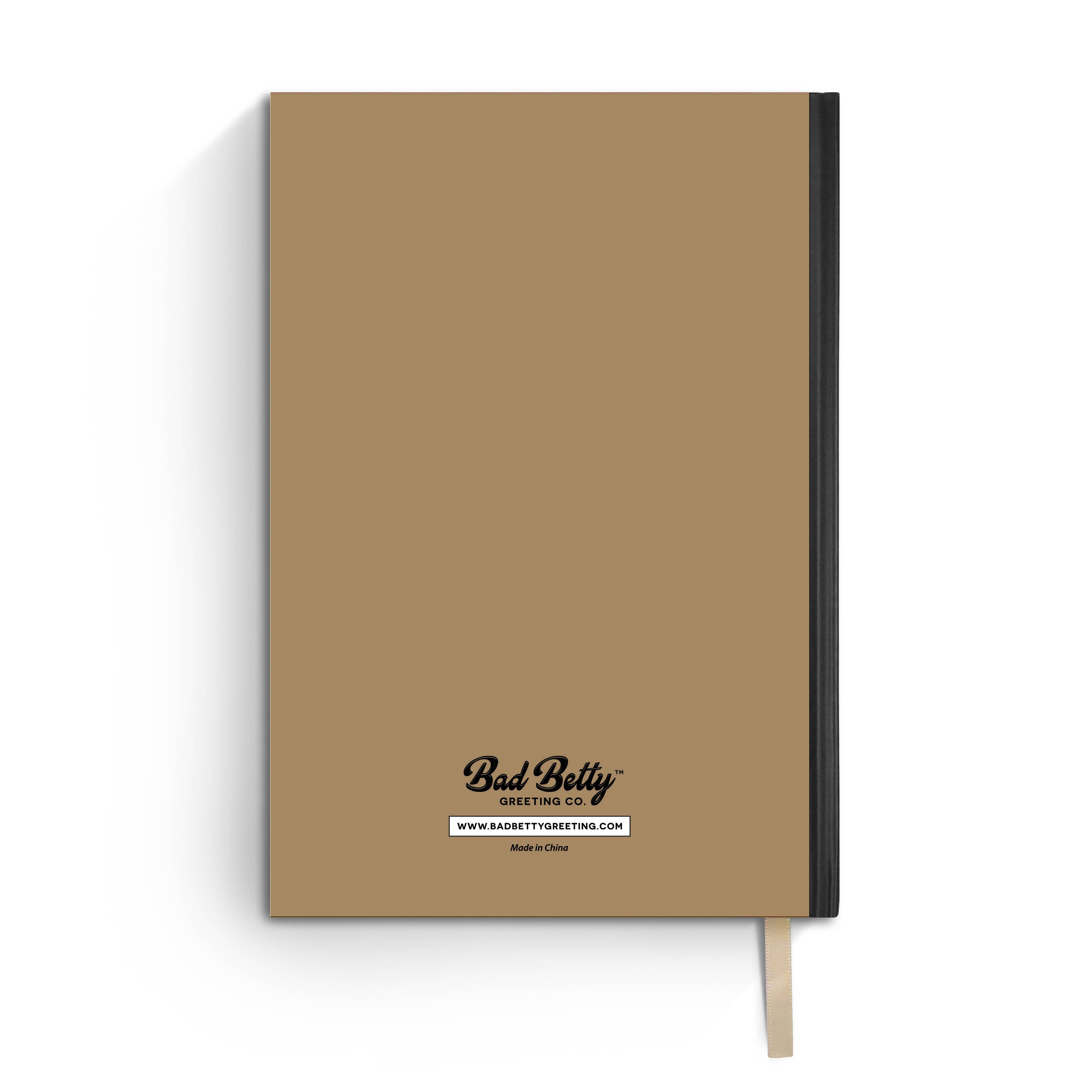 Bad Betty Greeting Co. - The Anti-Stress Notebook - Funny Hardcover Journal