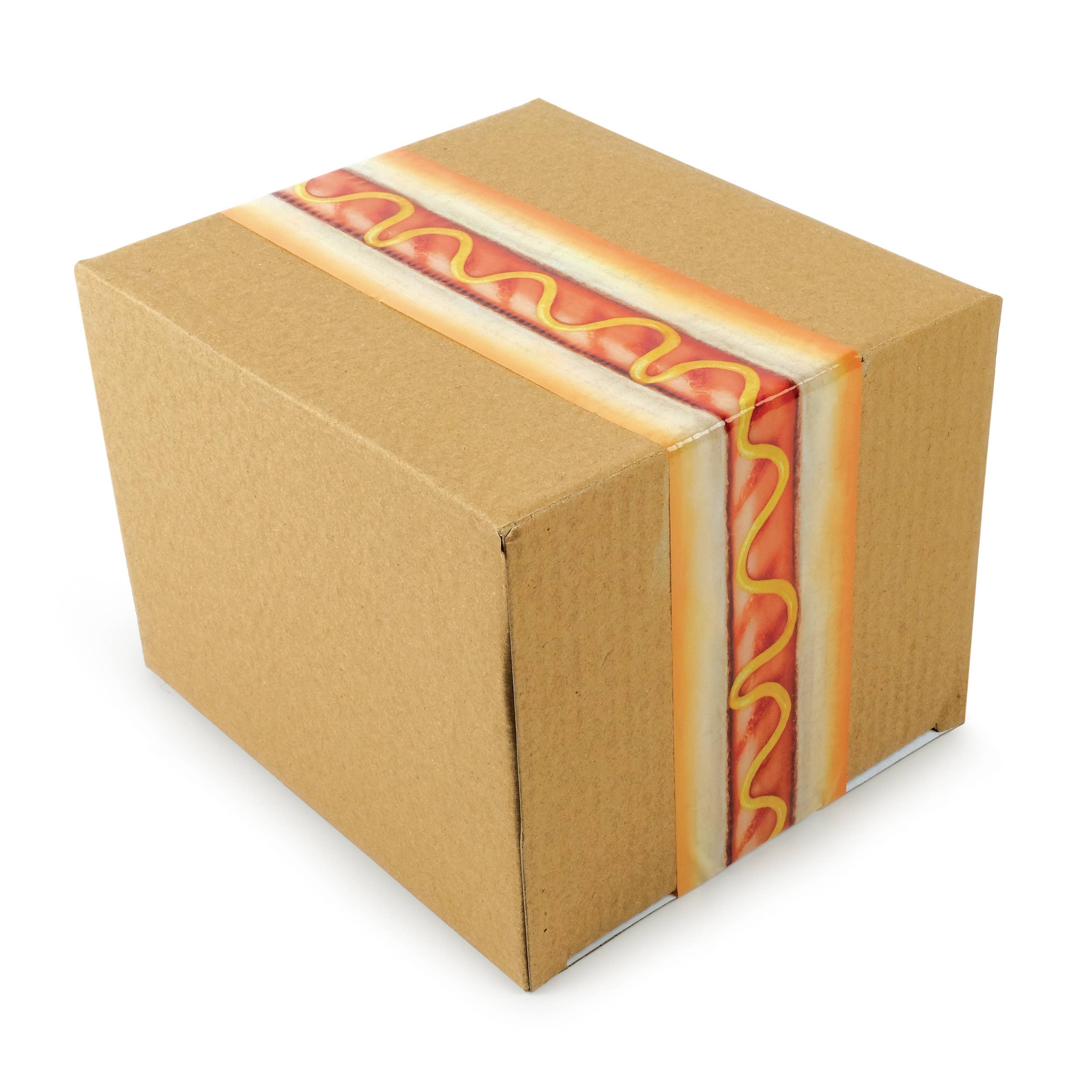 Fred & Friends - Special Delivery - HOT DOG - Printed Packing Tape