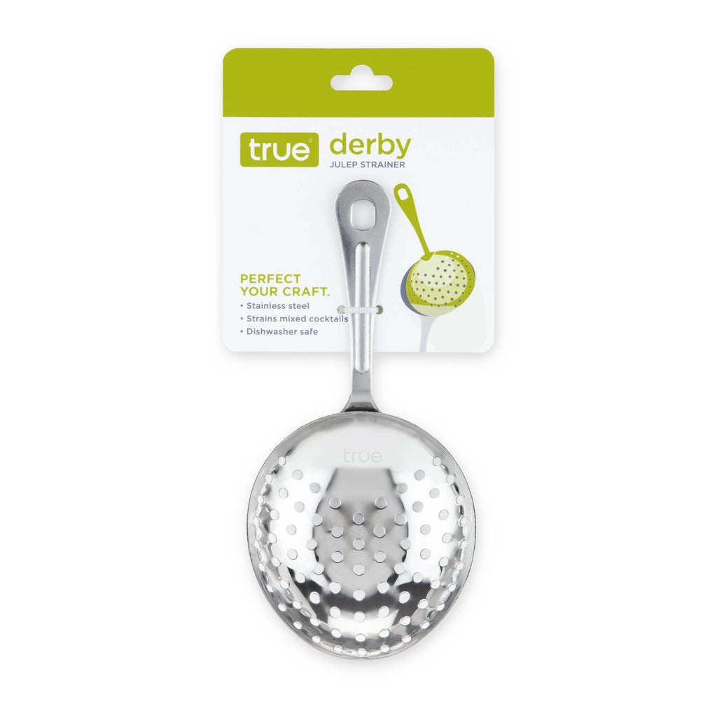 TRUE - Derby Stainless Steel Julep Strainer