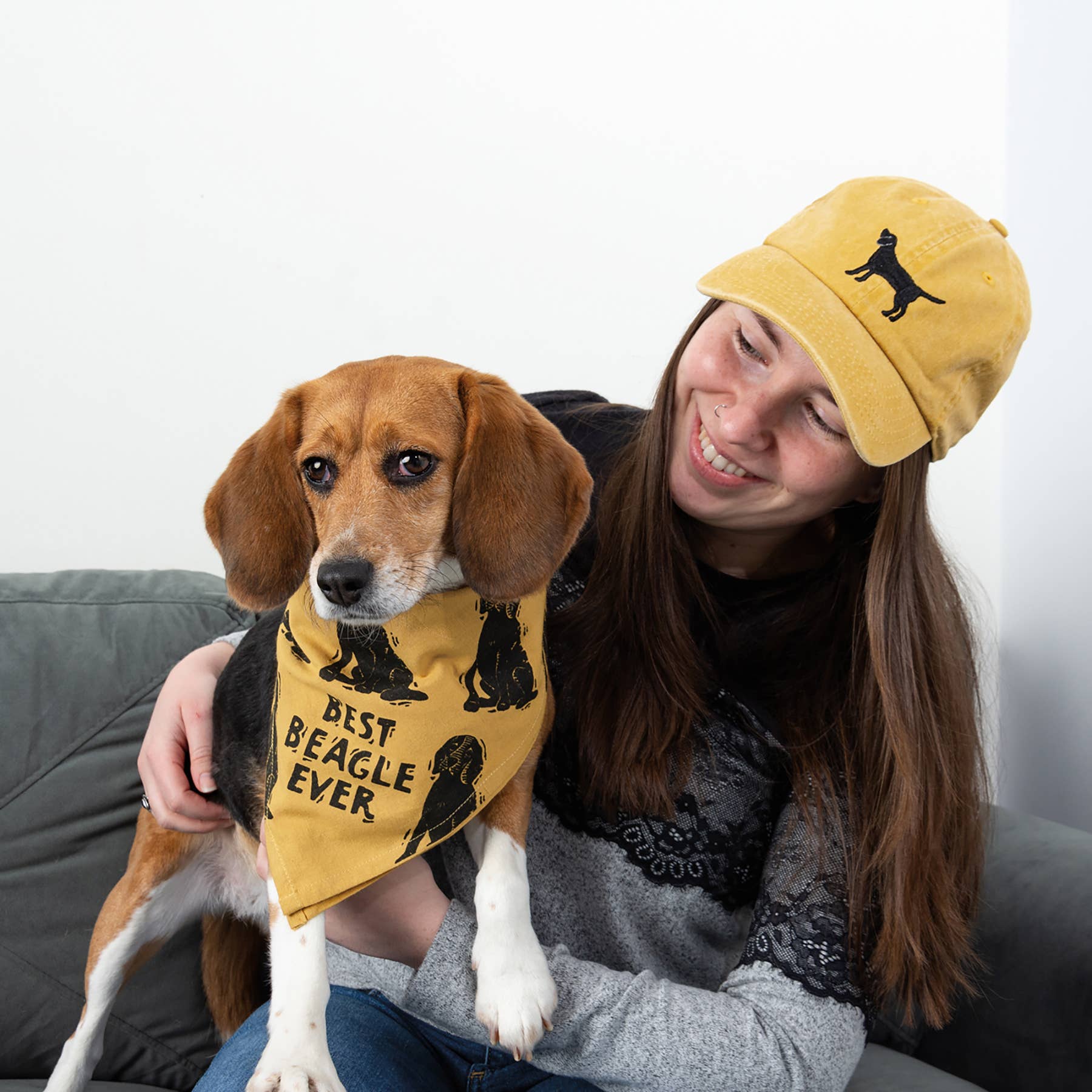 Primitives by Kathy - Love My Beagle Baseball Cap