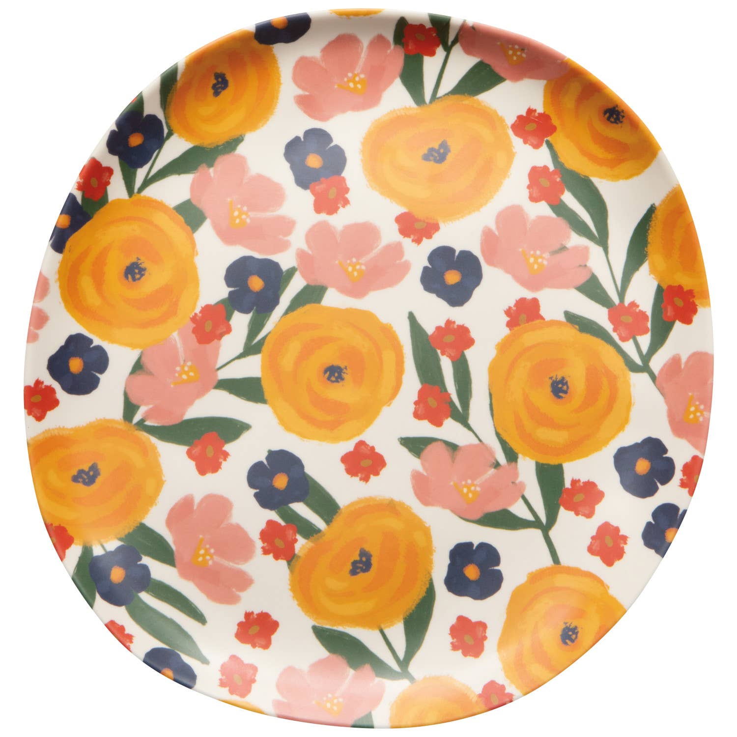 Now Designs by Danica - Full Bloom Melamine Dinner Plate