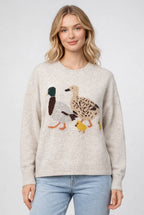 Dreamers by Debut - Duck Family Crewneck Sweater