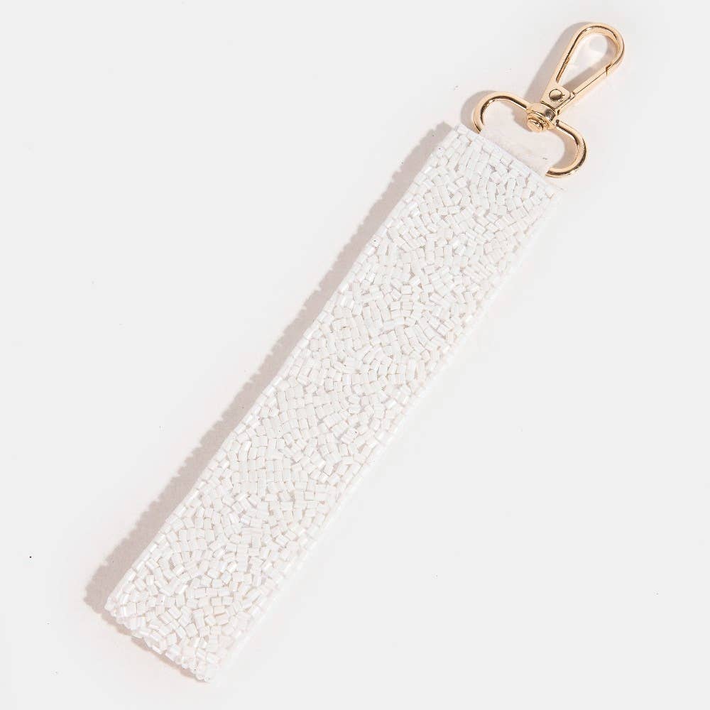 Collections by Fame Accessories - Intricate Beaded Evil Eye Keychain