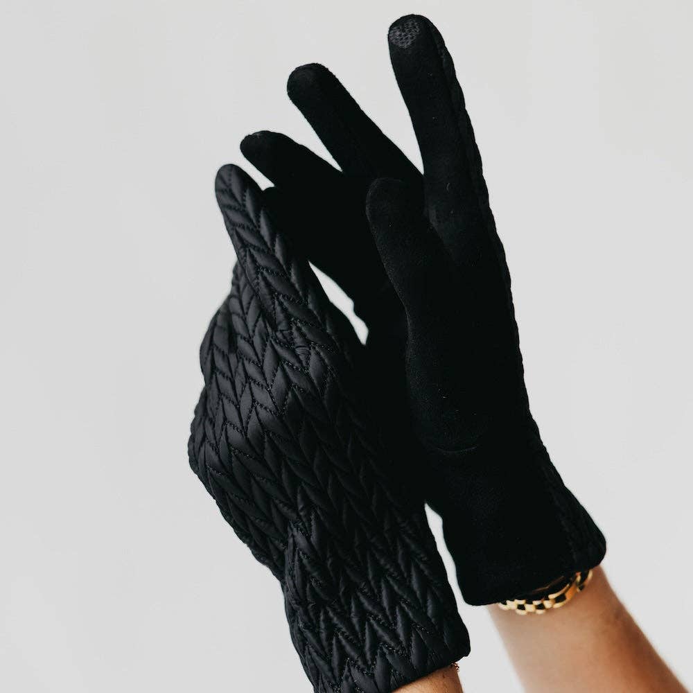 Pretty Simple - Quilted Smart Touch Gloves