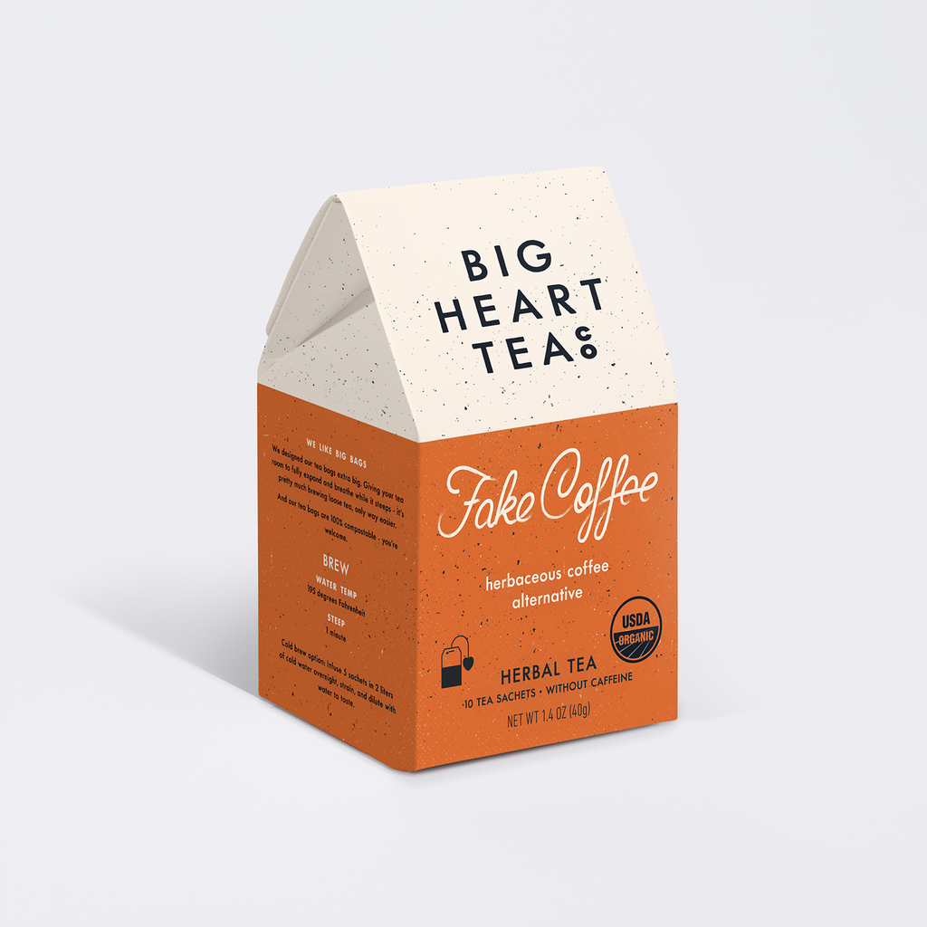 Big Heart Tea Co. - Fake Coffee 10 ct Tea Bags