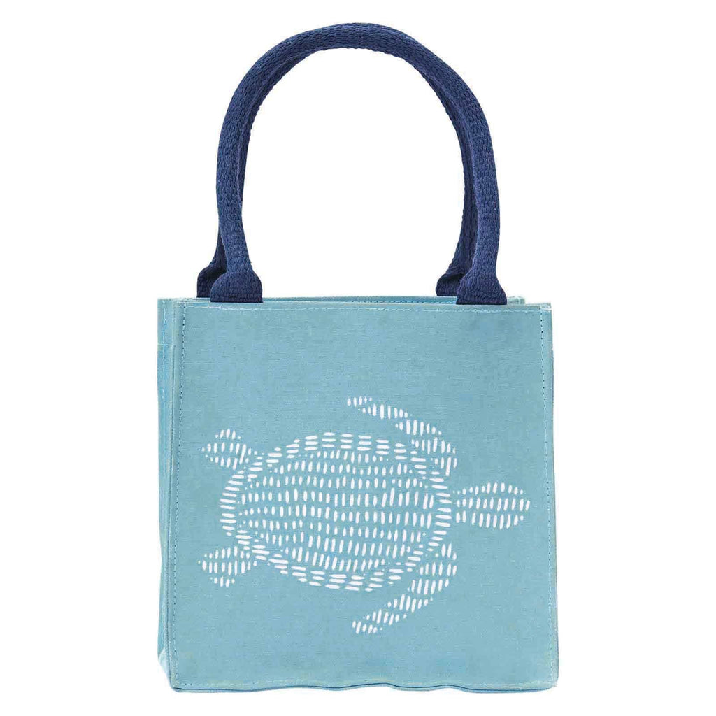 rockflowerpaper - SEA TURTLE Itsy Bitsy Reusable Gift Tote