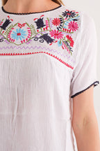 Raj Trading & Imports (USA) Inc. - Juna Embroidered Top 1295