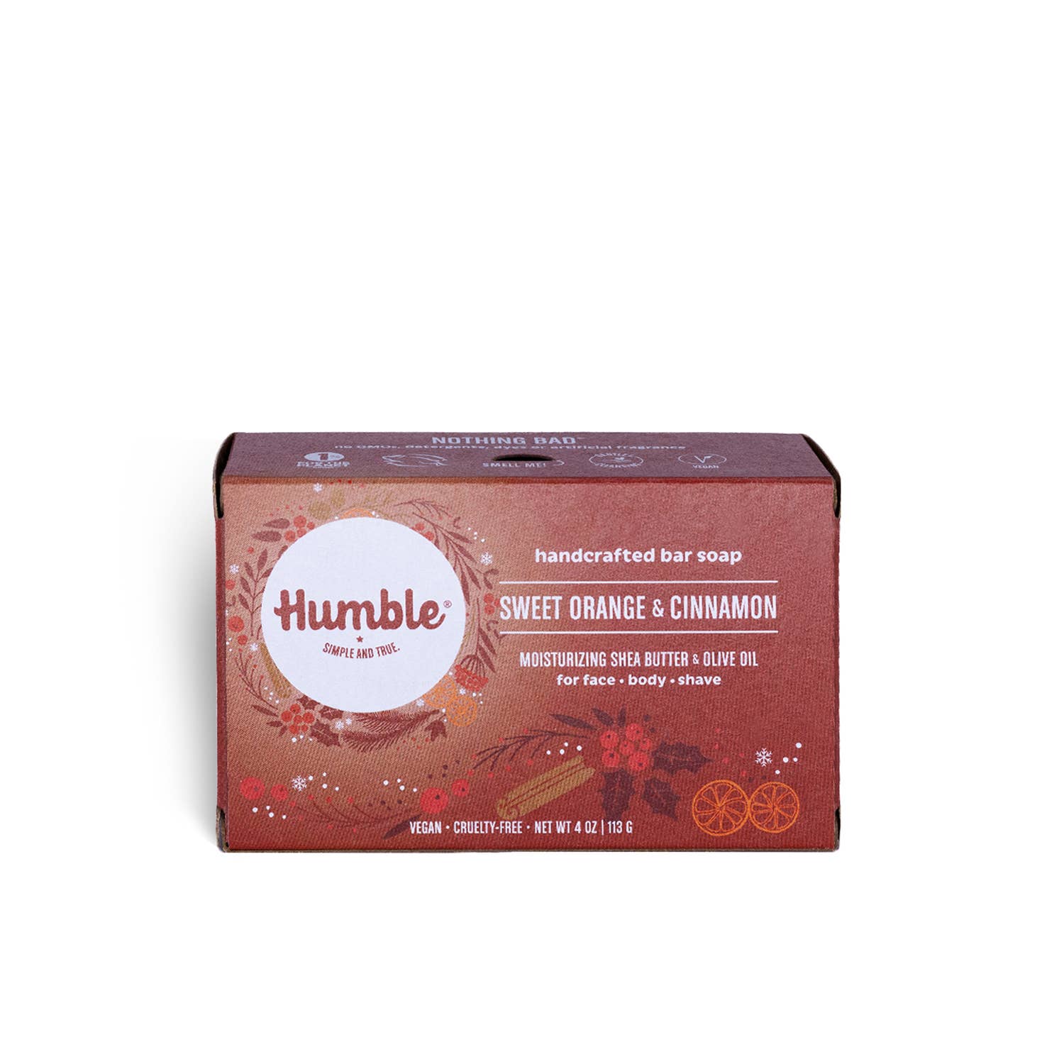 Humble Brands, Inc. - Sweet Orange & Cinnamon Soap Bar