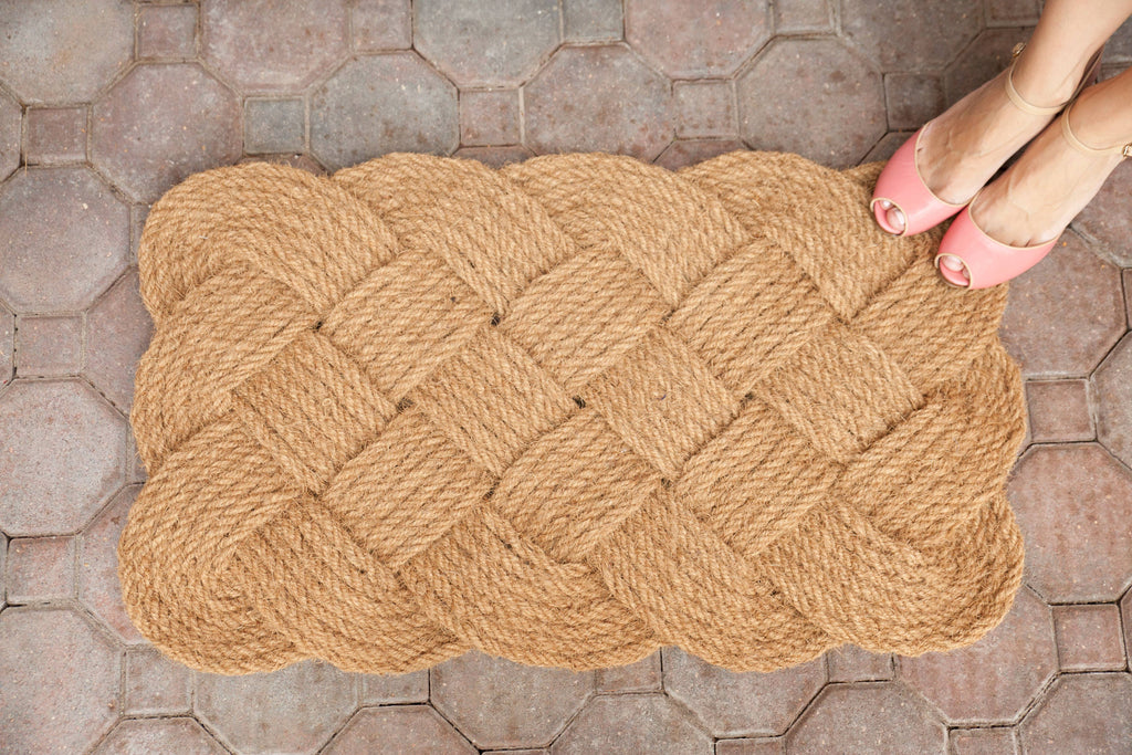 Entryways - Knot-ical Handwoven Coconut Fiber Doormat