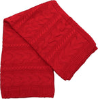 Chloe & Lex - Classic Cableknit Cotton Throw Blankets