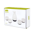 TRUE - Fervor Hand Painted Glazed Ceramic Sake Set
