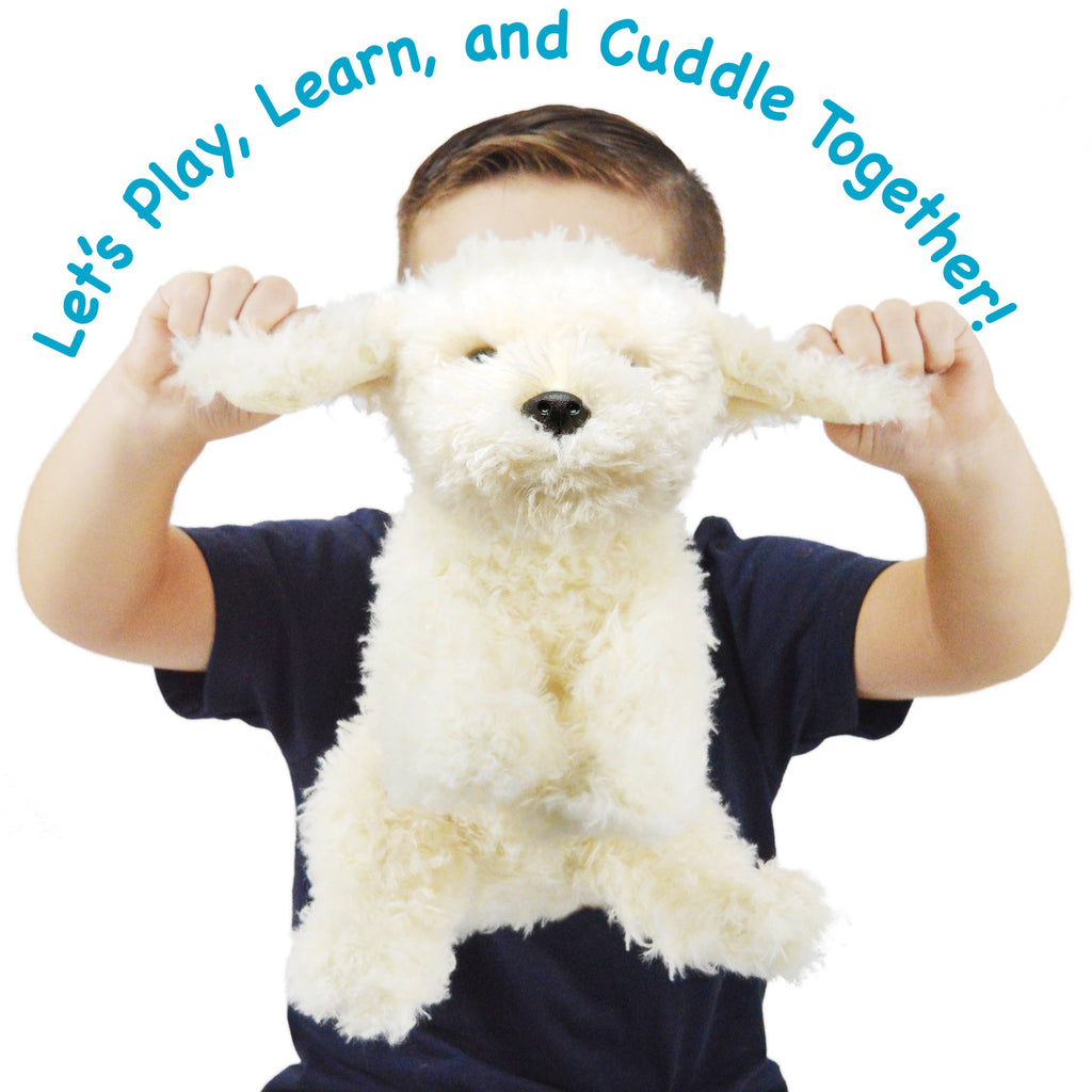 VIAHART Toy Co. - Luka The Labradoodle | 12 Inch Stuffed Animal Plush