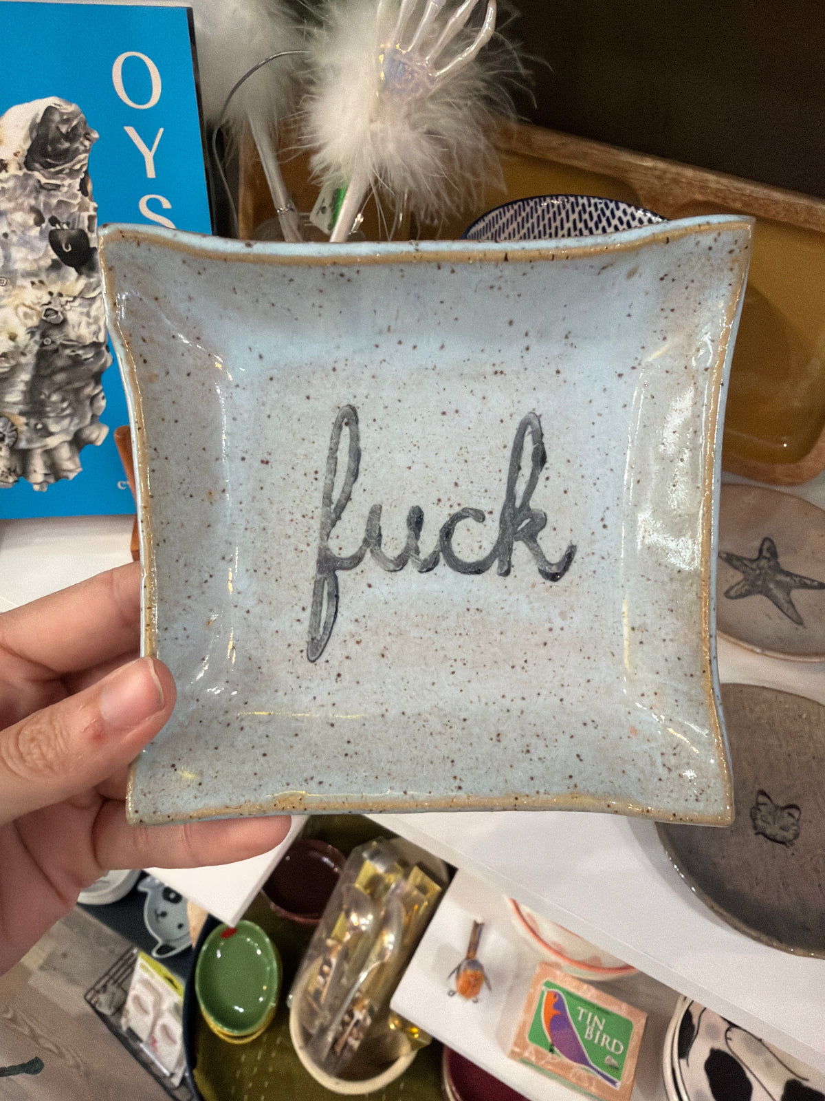 Mud & Maker - Square Dish - Fuck