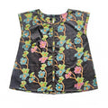 Little Journeys Chicago - Paulina Blouse Dogwood Charcoal