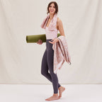 rockflowerpaper - LANTERNS PINK Sports Towel