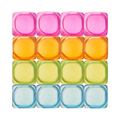TRUE - Chill Reusable Plastic Ice Cubes - Asst Colors - Pack of 16